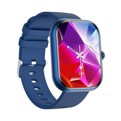 ZW65 2.01 inch Fitness Smart Watch, Blood Oxygen / Blood Pressure / Heart Rate(Blue) by bashfashion