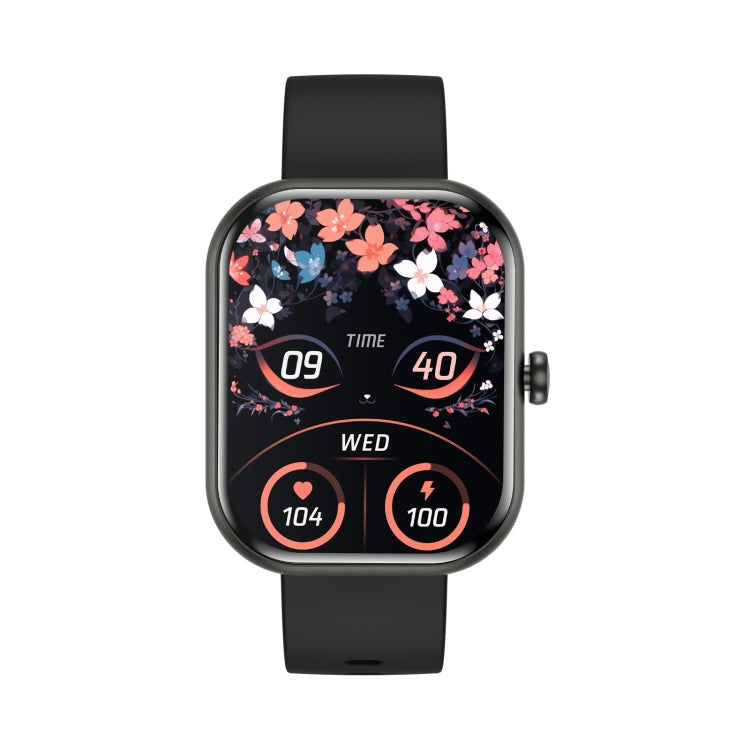 ZW65 2.01 inch Fitness Smart Watch, Blood Oxygen / Blood Pressure / Heart Rate(Black) by bashfashion
