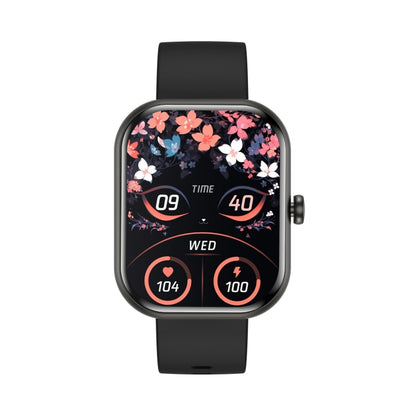 ZW65 2.01 inch Fitness Smart Watch, Blood Oxygen / Blood Pressure / Heart Rate(Black) by bashfashion