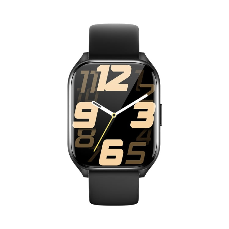 KT73S 1.85 inch Square Screen BT Call Smart Watch, Heart Rate / Blood Pressure / Blood Oxygen / Female Health / Sleep Monitoring(Black) by bashfashion
