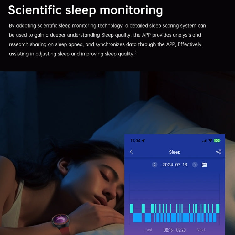 T82 1.43 inch Round Screen BT Call Smart Watch, Heart Rate / Blood Pressure / Blood Oxygen / Sleep / Blood Sugar / HRV / Metope / SOS, Strap:Silicone Black by bashfashion