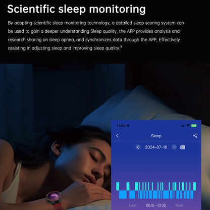 T82 1.43 inch Round Screen BT Call Smart Watch, Heart Rate / Blood Pressure / Blood Oxygen / Sleep / Blood Sugar / HRV / Metope / SOS, Strap:Silicone Black by bashfashion