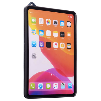 For iPad Air 11 2025 / 2024 TPU Leather Back Tablet Case with Wristband(Dark Blue) by bashfashion