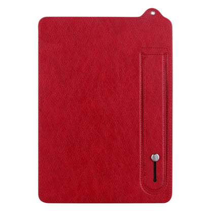 For Amazon Kindle Paperwhite 12th 2024 TPU Leather Back Tablet Case with Wristband(Red) by bashfashion
