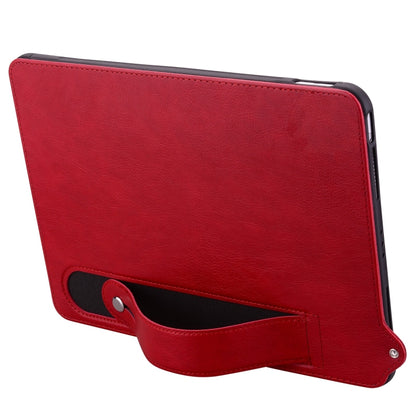 For Amazon Kindle Paperwhite 12th 2024 TPU Leather Back Tablet Case with Wristband(Red) by bashfashion