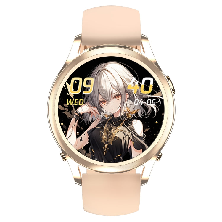 X17 mini 1.27 inch IP67 Waterproof 2 in 1 Bluetooth Earphone Smart Watch(Gold) by bashfashion