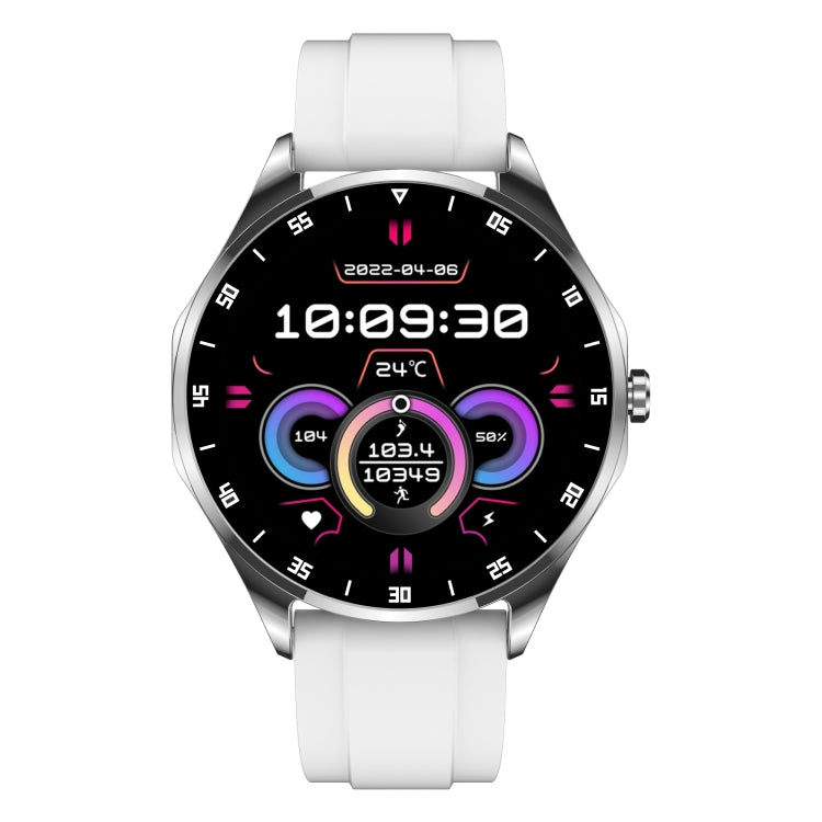 X20 1.43 inch IP67 Waterproof 2 in 1 Bluetooth Earphone Smart Watch(White) by bashfashion