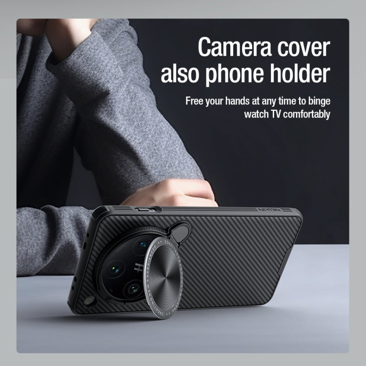 For OPPO Find X8 NILLKIN CamShield Prop MagSafe Magnetic PC Phone Case(Black) by NILLKIN