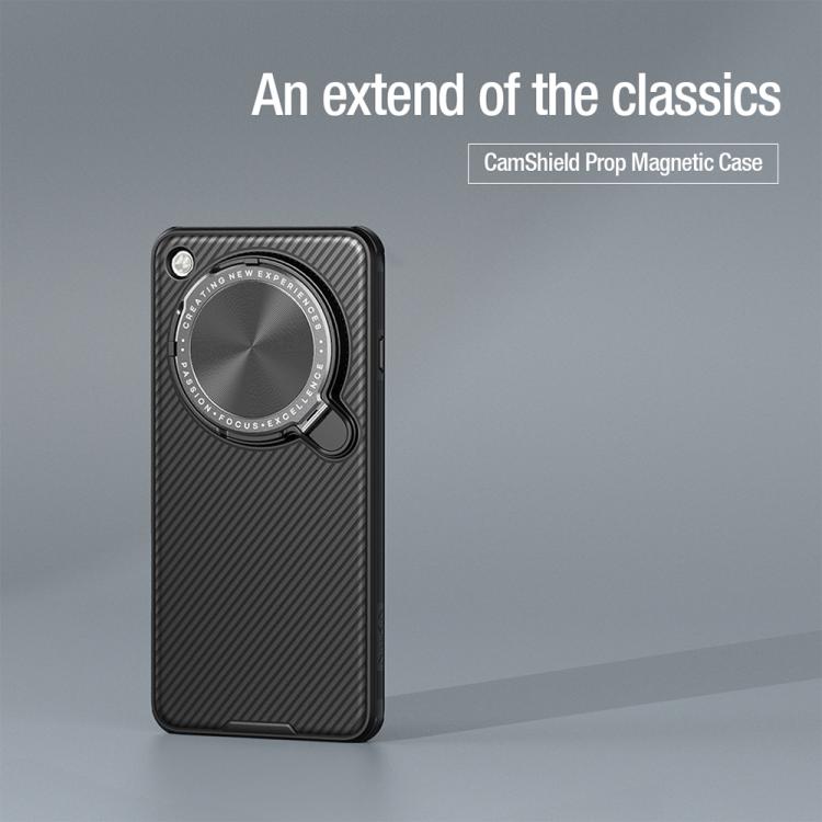 For OPPO Find X8 Ultra NILLKIN CamShield Prop MagSafe Magnetic PC Phone Case(Black) by NILLKIN