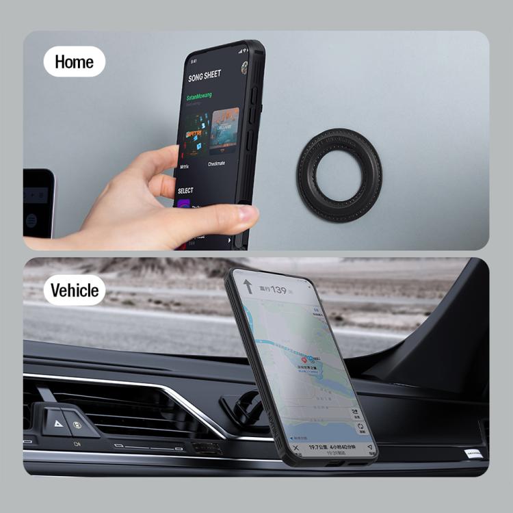 For OPPO Find X8 Ultra NILLKIN CamShield Prop MagSafe Magnetic PC Phone Case(Black) by NILLKIN