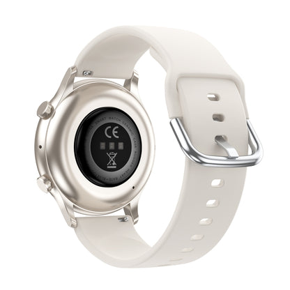 CY19 1.32 inch AMOLED Screen Silicone Strap Smart Watch, Blood Oxygen/Blood Pressure/Heart Rate(Starlight) by bashfashion