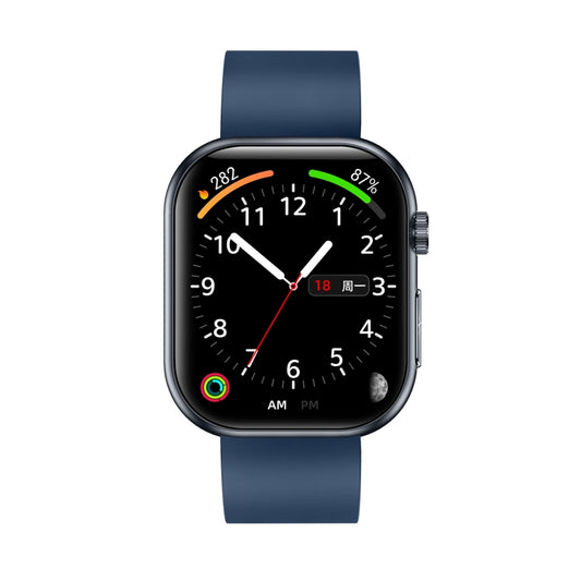 ET587 1.95 inch AMOLED Screen Smart Watch, ECG Electrocardiogram/Blood Sugar Monitoring(Blue) by bashfashion