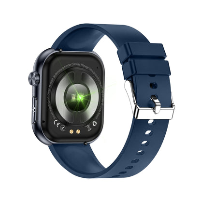 ET587 1.95 inch AMOLED Screen Smart Watch, ECG Electrocardiogram/Blood Sugar Monitoring(Blue) by bashfashion