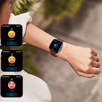 ET593 1.75 inch IPS Square Screen Smart Watch, ECG Electrocardiogram / Blood Sugar Monitoring(Blue) by bashfashion