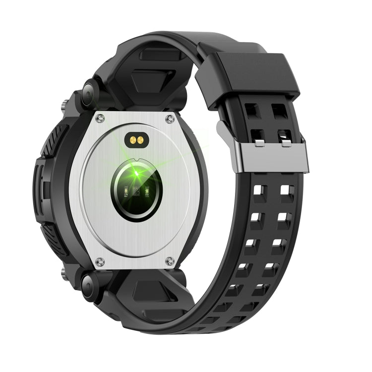 LC17 1.53 inch TFT Round Screen Sports Smart Watch, Heart Rate / Blood Oxygen / Blood Pressure(Black) by bashfashion