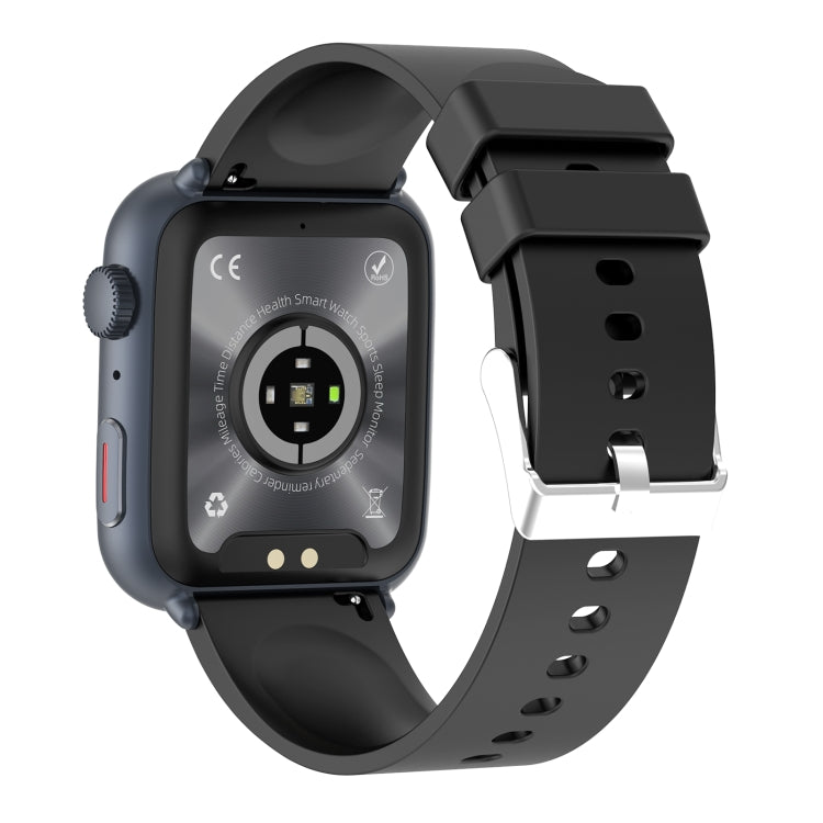 T92 1.81 inch IPS Square Screen Smart Watch, Heart Rate / Blood Oxygen / Blood Pressure(Black) by bashfashion