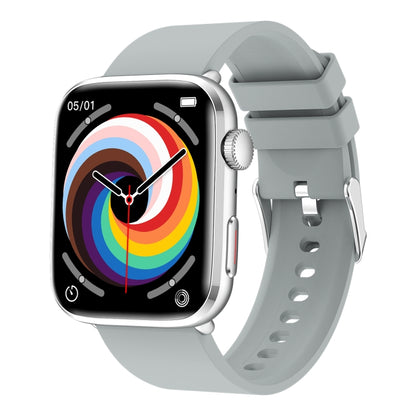 T92 1.81 inch IPS Square Screen Smart Watch, Heart Rate / Blood Oxygen / Blood Pressure(Grey) by bashfashion