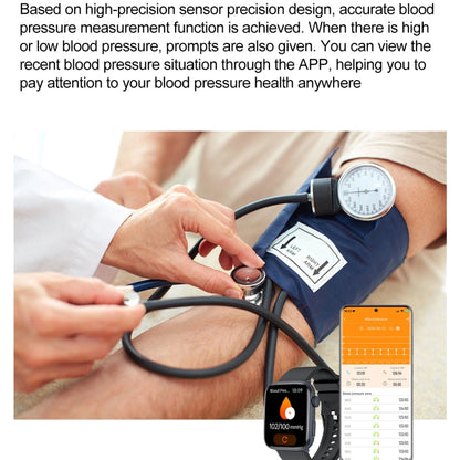 T92 1.81 inch IPS Square Screen Smart Watch, Heart Rate / Blood Oxygen / Blood Pressure(Red) by bashfashion