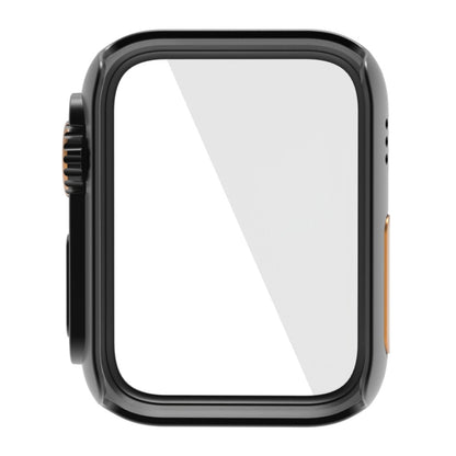 For Xiaomi Smart Band 9 Pro Change to Ultra All-Inclusive Film Hybrid PC Watch Case(Black) by bashfashion