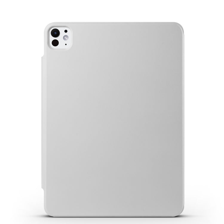 For iPad Pro 11 2022 / 2021 / 2020 Fixed Buckle Magnetic Deformation Leather Tablet Case(Grey) by bashfashion