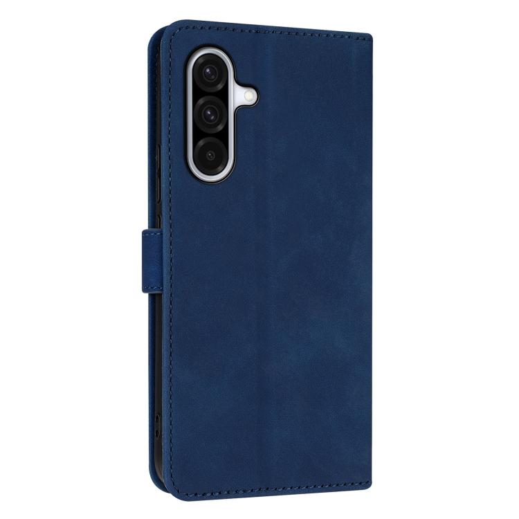 For Samsung Galaxy A26 5G AZNS Skin Feel Calf Texture Flip Leather Phone Case(Blue) by AZNS