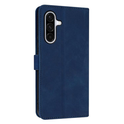 For Samsung Galaxy A26 5G AZNS Skin Feel Calf Texture Flip Leather Phone Case(Blue) by AZNS
