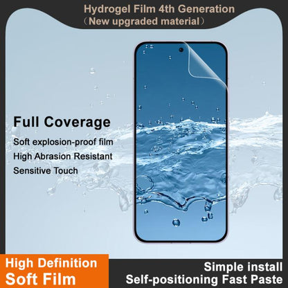 For OPPO Reno13 Pro 5G imak 4th Generation Full Coverage Screen Hydrogel Film Protector by imak