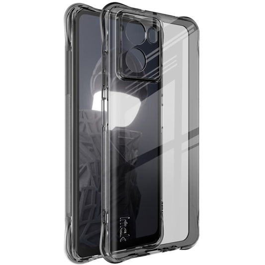 For HMD Fusion 5G imak Shockproof Airbag TPU Phone Case(Transparent Black) by imak