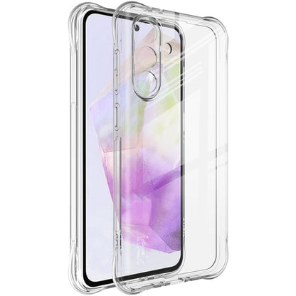 For Samsung Galaxy A56 5G imak Shockproof Airbag TPU Phone Case(Transparent) by imak