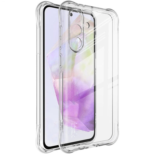 For Samsung Galaxy A56 5G imak Shockproof Airbag TPU Phone Case(Transparent) by imak
