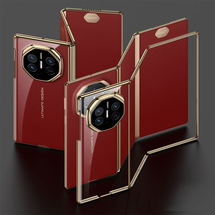 For Huawei Mate XT Ultimate Design GKK Phantom Frame Phone Case(Red) by GKK