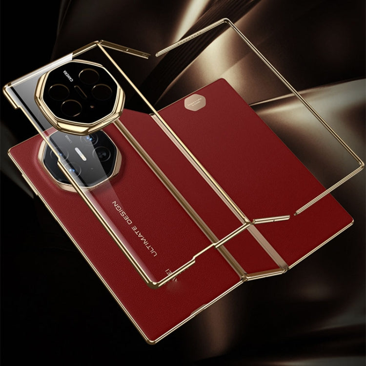 For Huawei Mate XT Ultimate Design GKK Phantom Frame Phone Case(Red) by GKK