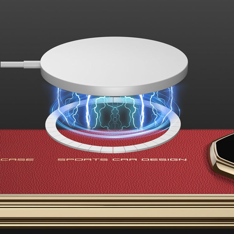 For Huawei Mate XT Ultimate Design GKK Phantom Leather MagSafe Frame Phone Case(Green) by GKK