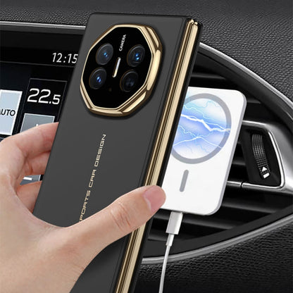 For Huawei Mate XT Ultimate Design GKK Ultra-thin Frame MagSafe Phone Case(Balck) by GKK