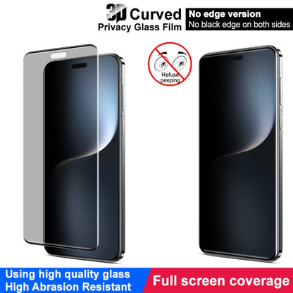 For Honor Magic7 Pro imak No Edge Version 3D Curved Privacy Full Screen Tempered Glass Film by imak