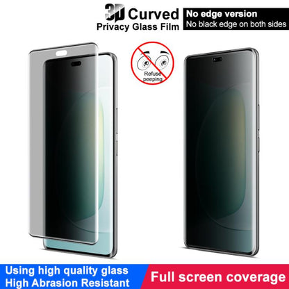 For Honor 300 Pro / 300 Ultra imak No Edge Version 3D Curved Privacy Full Screen Tempered Glass Film by imak
