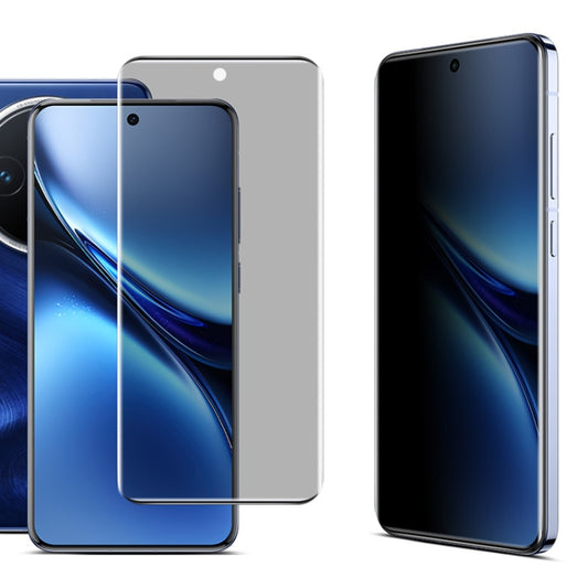 For vivo X200 5G imak No Edge Version 3D Curved Privacy Full Screen Tempered Glass Film by imak