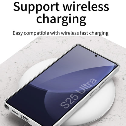 For Samsung Galaxy S25 Ultra 5G GKK Ultra-thin Wristband Shockproof Phone Case with Holder(Forest Green) by GKK