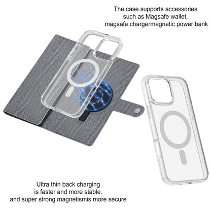 For iPhone 15 ViLi GBS-C Series MagSafe Magnetic RFID Leather Flip Phone Case(Black) by ViLi