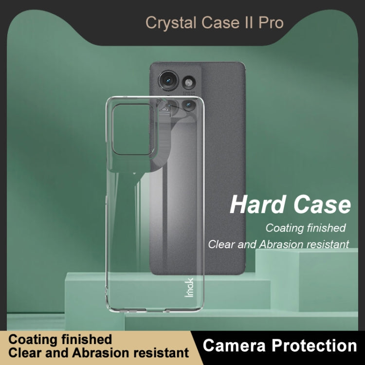 For Motorola Edge 50 5G imak Wing II Wear-resisting Crystal Protective Case by imak