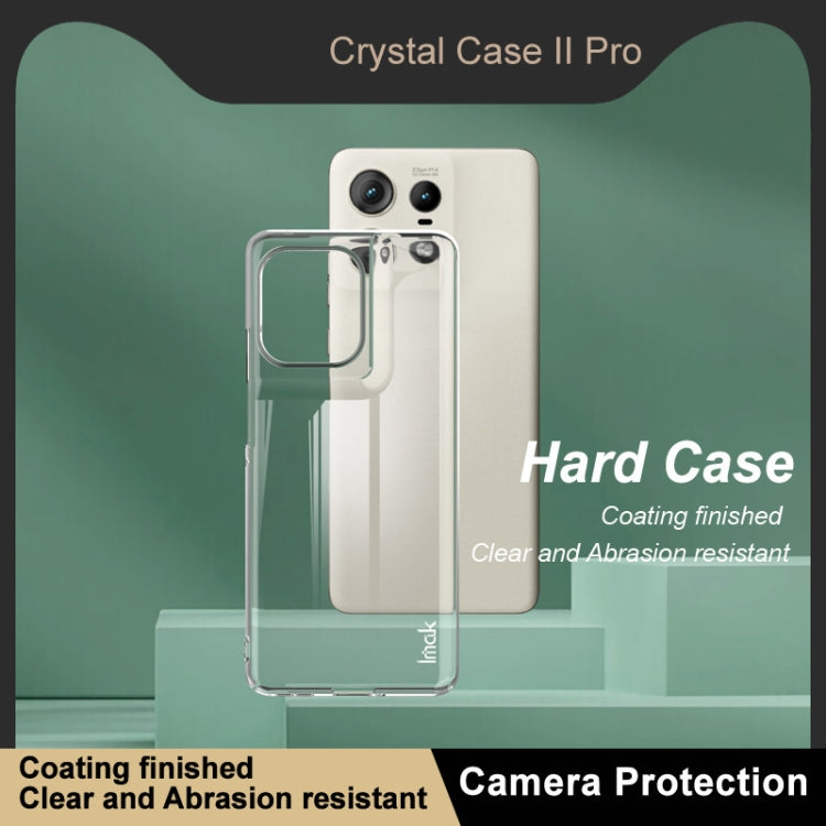 For Motorola Edge 50 Pro 5G imak Wing II Wear-resisting Crystal Protective Case by imak