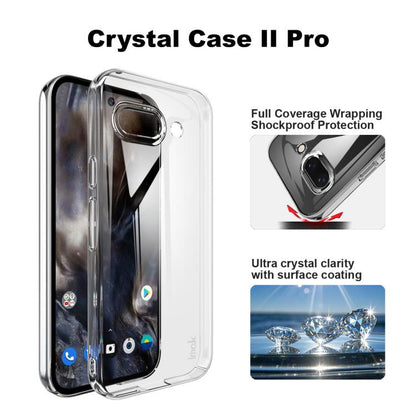 For Google Pixel 9a imak Wing II Wear-resisting Crystal Protective Case by imak