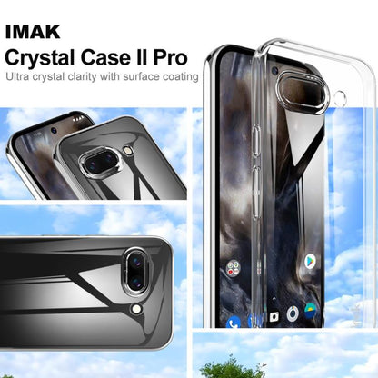 For Google Pixel 9a imak Wing II Wear-resisting Crystal Protective Case by imak
