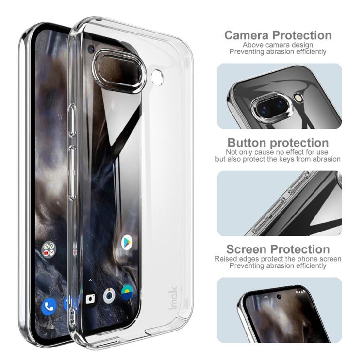 For Google Pixel 9a imak Wing II Wear-resisting Crystal Protective Case by imak