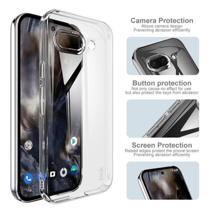 For Google Pixel 9a imak Wing II Wear-resisting Crystal Protective Case by imak