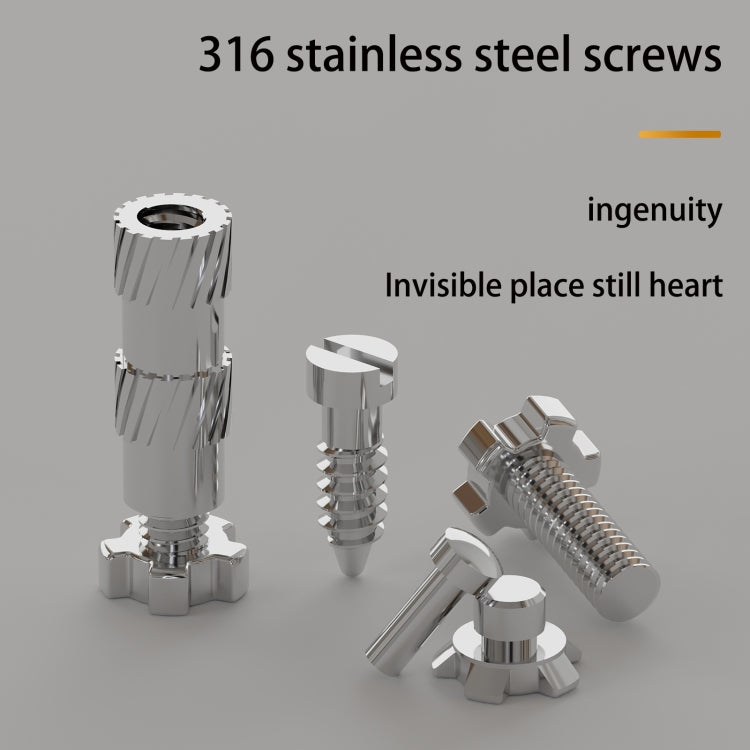 For Apple Watch Ultra 3 / 2 / 1 49mm RedPepper Armor Metal Case Integrated Silicone Watch Band(Steel Black White) by RedPepper