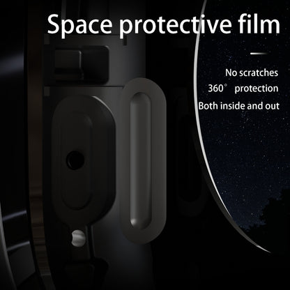 For Apple Watch Ultra 3 / 2 / 1 49mm RedPepper Armor Metal Case Integrated Silicone Watch Band(Black) by RedPepper