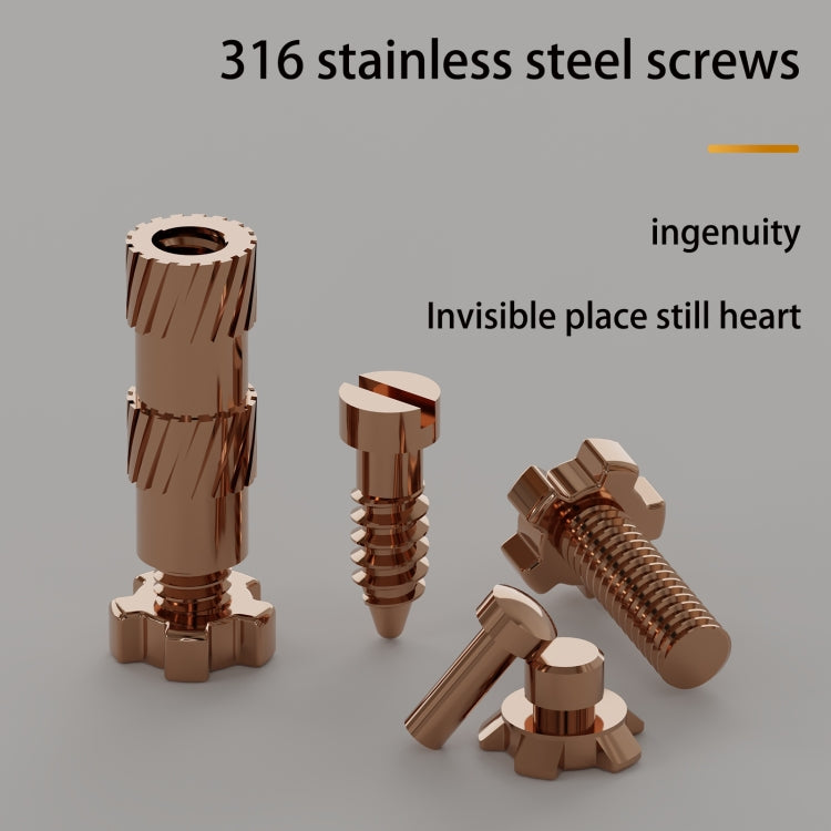 For Apple Watch Ultra 3 / 2 / 1 49mm RedPepper Armor Metal Case Integrated Silicone Watch Band(Rose Gold Black Orange) by RedPepper