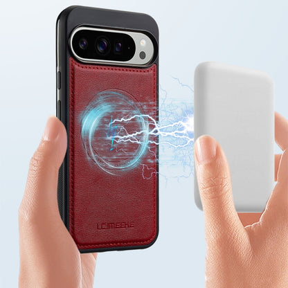 For Google Pixel 9 / 9 Pro LC.IMEEKE Magsafe Phone Case(Red) by LC.IMEEKE