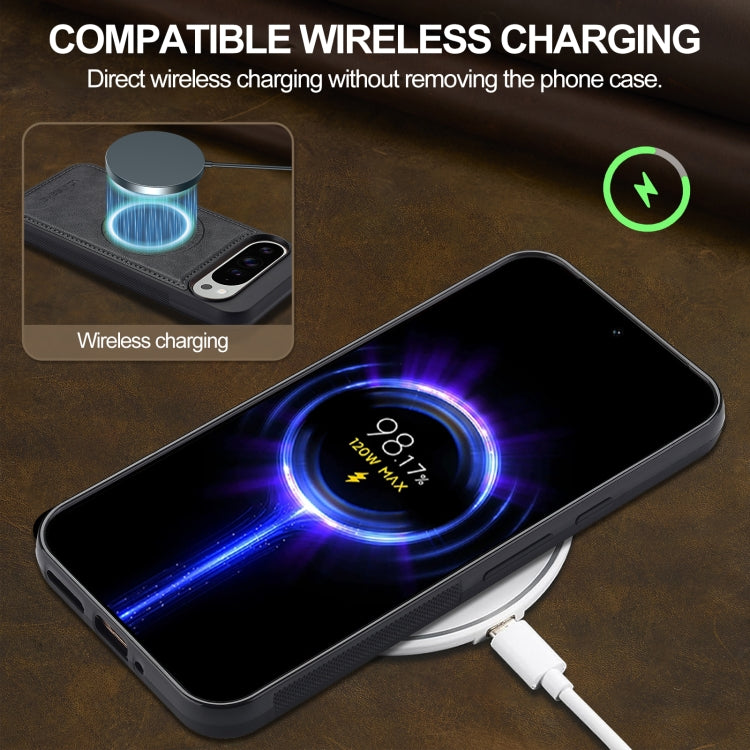 For Google Pixel 9 / 9 Pro LC.IMEEKE Magsafe Phone Case(Black) by LC.IMEEKE